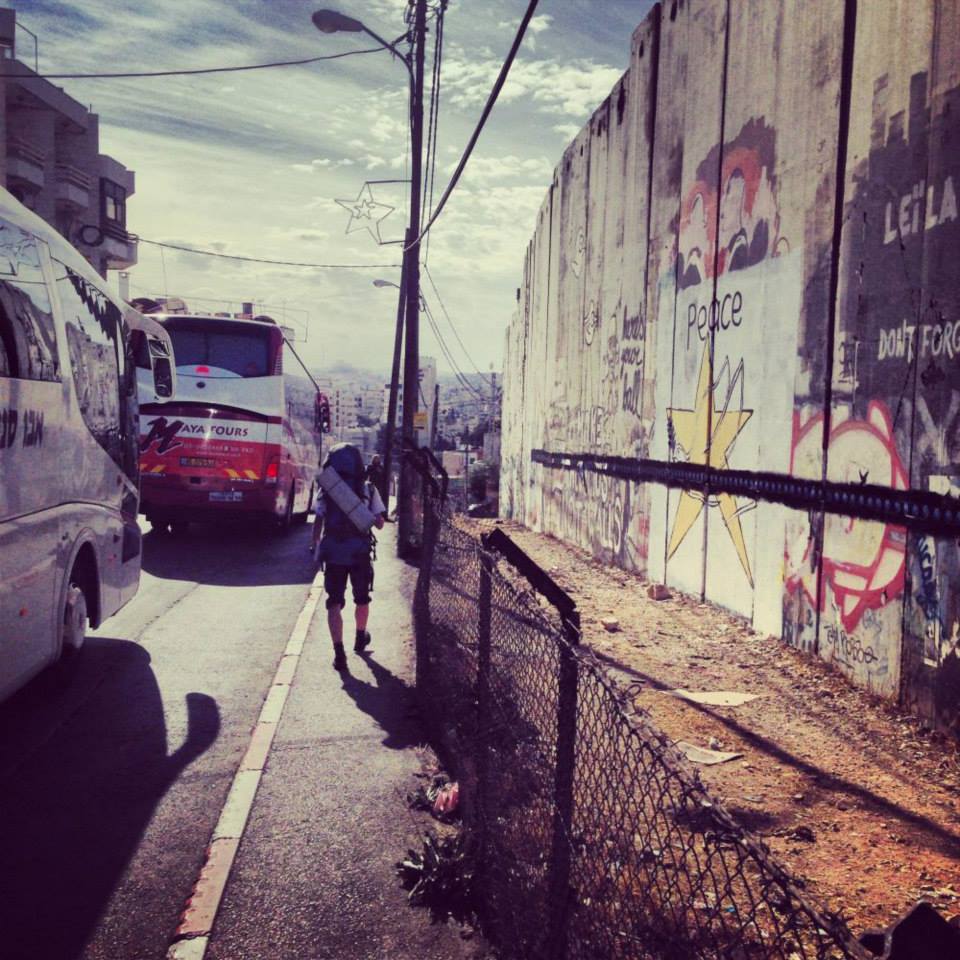 Fot 3. Krzysztof Szeszko | Granica pomiędzy Izraelem, a Palestyną niekoniecznie będzie dobrym dla autostopowicza miejscem do złapania okazji