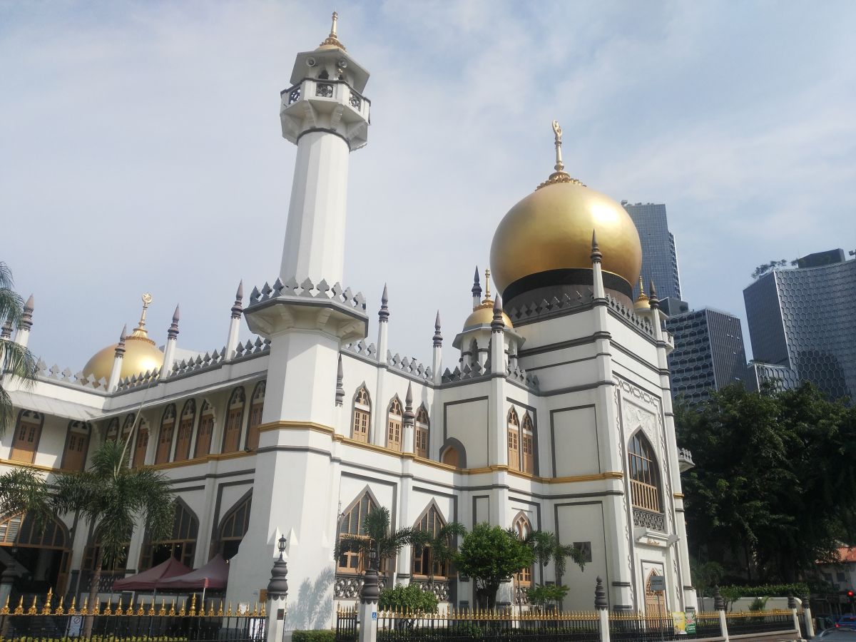 Fot 3. Agnieszka Kłos | Religia w Singapurze - reprezentacyjny singapurski meczet