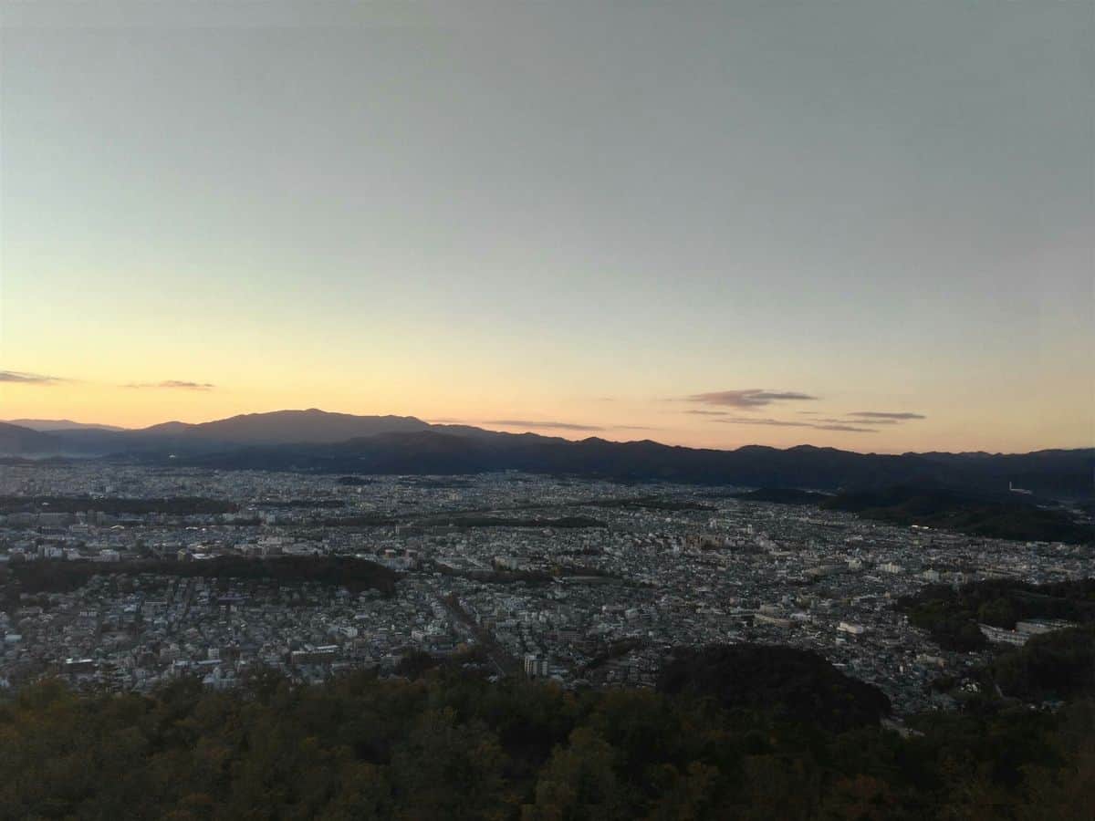 Fot 8. Agnieszka Kłos | Widok na Kioto