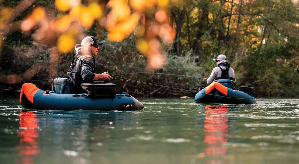 Test pływadełka Float Tube FLTB – 5 Caperlan | Decablog