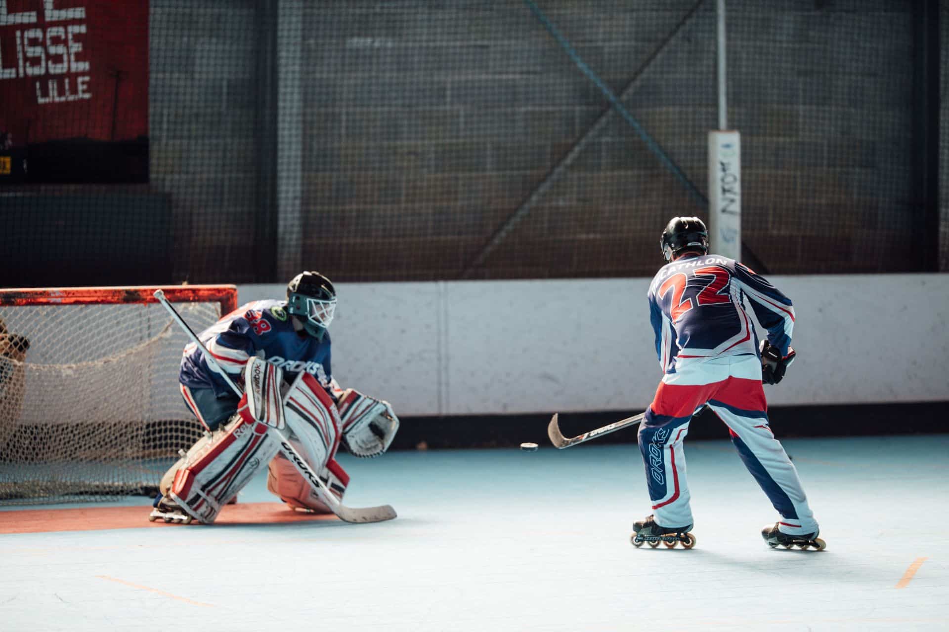 Hokej na rolkach - hokej in line - zasady