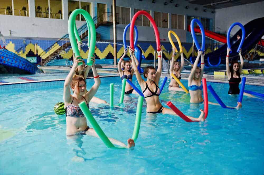 Aqua fitness na basenie